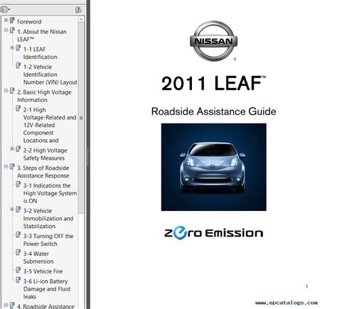 2011 Nissan Leaf Factory Service Repair Manual