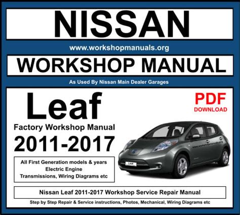 2011 Nissan Leaf Service Repair Manual Download