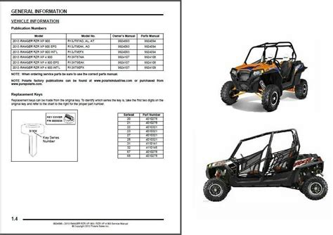 2011 Polaris Ranger Rzr Xp 900 Service Repair Workshop Manual Download