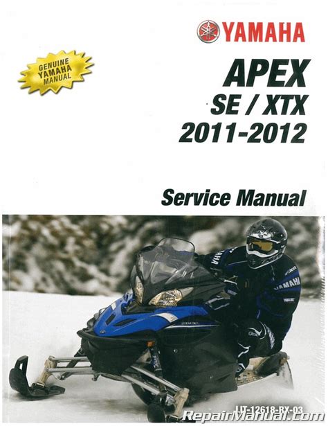 2011 Yamaha Apex Rx10pa Rx10psa Rx10pxta Snowmobile Service Repair Manual Download