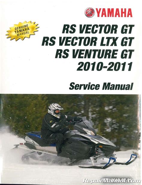 2011 Yamaha Rs Vector Gt Ltx Gt Rs Venture Gt Snowmobile Service Repair Maintenance Overhaul Workshop Manual