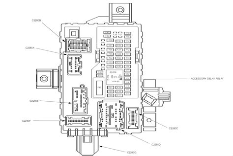 2011 ford mustang fuse box diagram under hood 