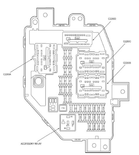 2011 ford ranger fuse box location 