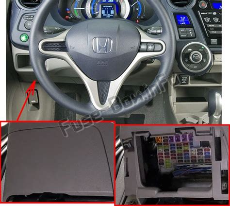 2011 honda insight fuse box location 