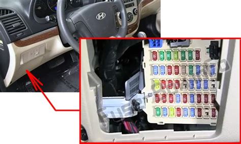 2011 hyundai santa fe fuse box 