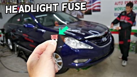 2011 hyundai sonata headlight fuse location 