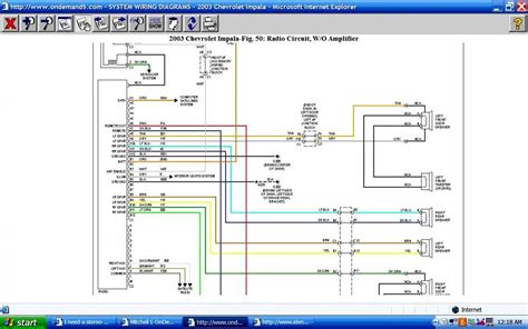 2011 impala radio wiring diagram 