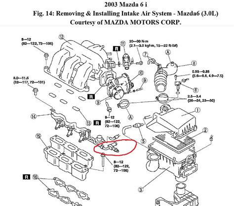 2011 mazda 6 engine diagram 