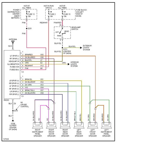 2011 ram 1500 lights wiring diagram 