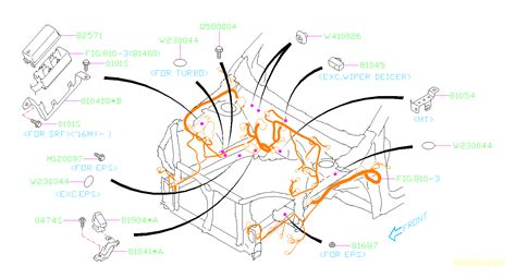 2011 subaru forester wiring harness 