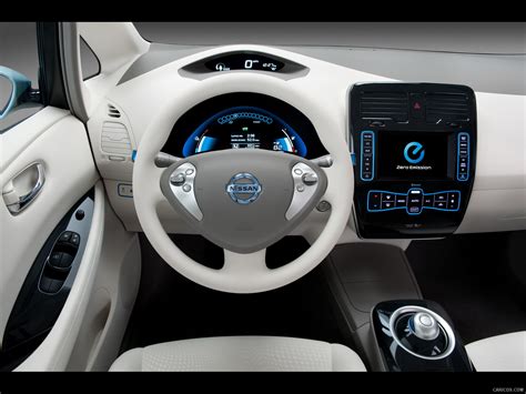 2011 Nissan Leaf Interior HD Wallpaper