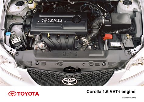 2011 Toyota Corolla Engine