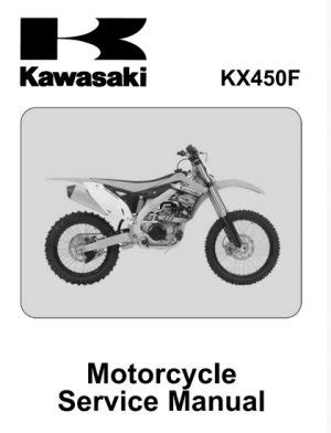 2012 2013 Kawasaki Kx450f Service Repair Manual Instant