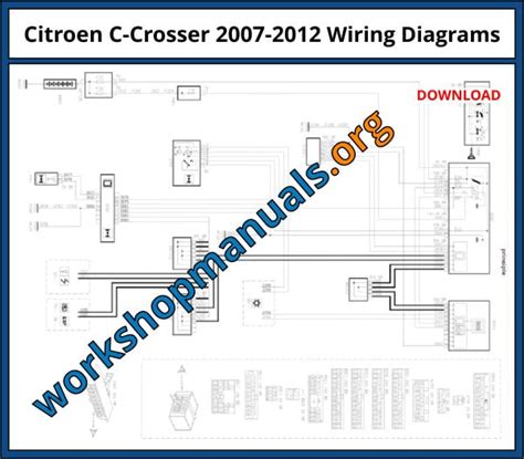 2012 Citroe?n Citroen C Crosser Manual and Wiring Diagram