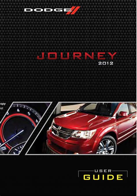 2012 Dodge Journey Crew Owners Manual