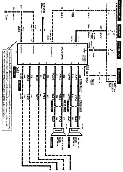 2012 Ford Econoline Van Radio Wiring Diagram