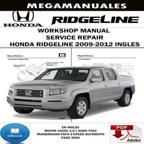 2012 Honda Ridgeline Service Repair Manual Software