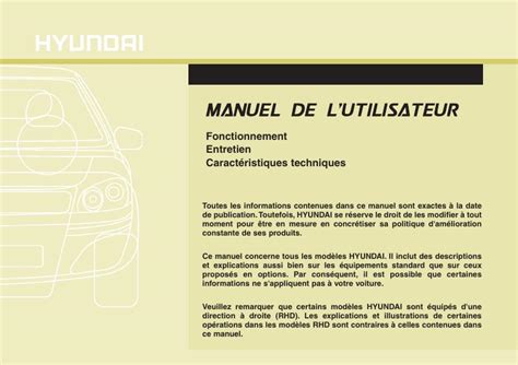 2012 Hyundai Elantra Manuel DU Proprietaire French Manual and Wiring Diagram