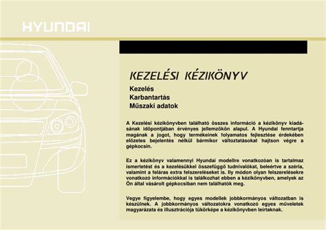 2012 Hyundai I40 Kezelesi Utmutato Hungarian Manual and Wiring Diagram