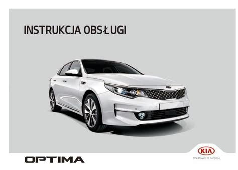 2012 Kia Optima Instrukcja Obslugi Polish Manual and Wiring Diagram