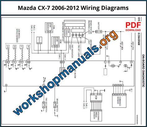 2012 Mazda CX 7 Manual and Wiring Diagram