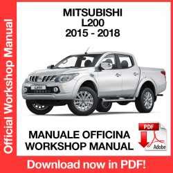 2012 Mitsubishi L200 Aka Triton Workshop Repair Service Manual In Pdf Best Download