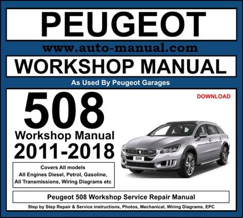 2012 Peugeot 508 Manual and Wiring Diagram