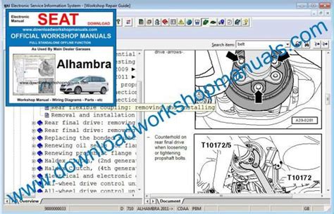 2012 Seat Alhambra Manual and Wiring Diagram