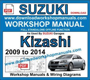 2012 Suzuki Kizashi Service Repair Manual Software