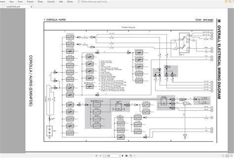 2012 Toyota Auris Front Spoiler Manual and Wiring Diagram