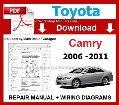 2012 Toyota Camry Service Repair Manual Software
