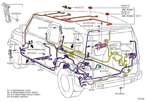 2012 Toyota FJ Cruiser Instrument Cluster Manual and Wiring Diagram