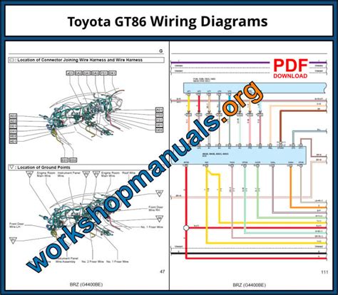 2012 Toyota Gt86 Touch Rhd Manual and Wiring Diagram