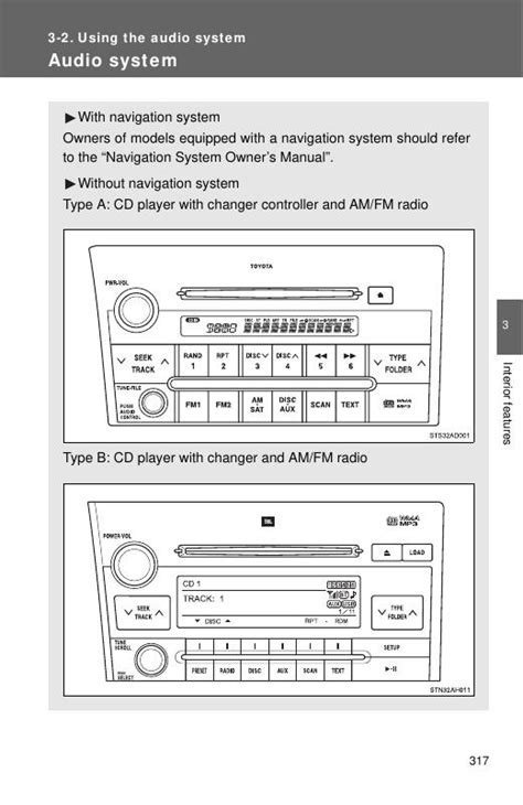 2012 Toyota Sequoia Using The Audio System Manual and Wiring Diagram