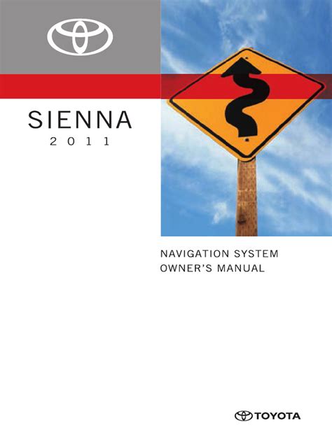 2012 Toyota Sienna Navigation Manual Manual and Wiring Diagram