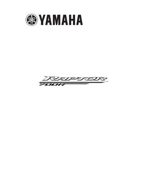 2012 Yamaha Raptor 700 Se Atv Service Repair Maintenance Overhaul Manual