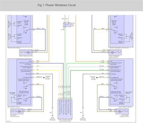 2012 camaro power window wiring schematic 