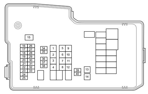 2012 mazda 5 fuse box 