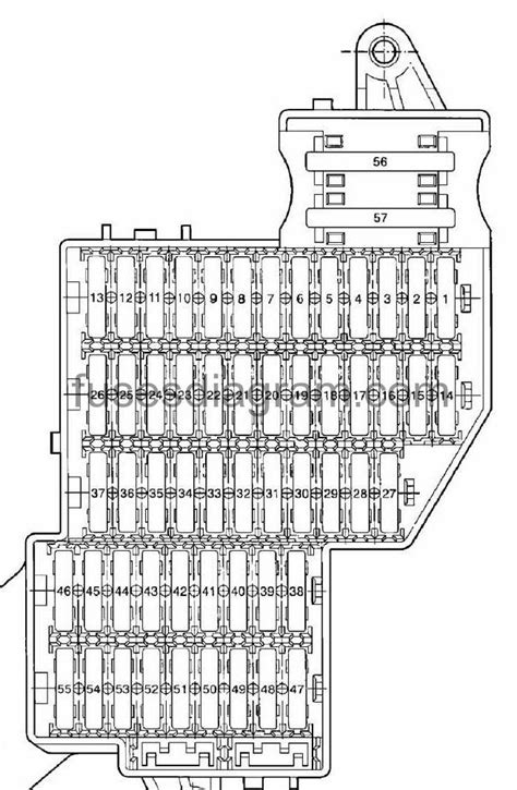 2012 vw touareg fuse diagram 