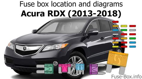 2013 Acura RDX Manual and Wiring Diagram