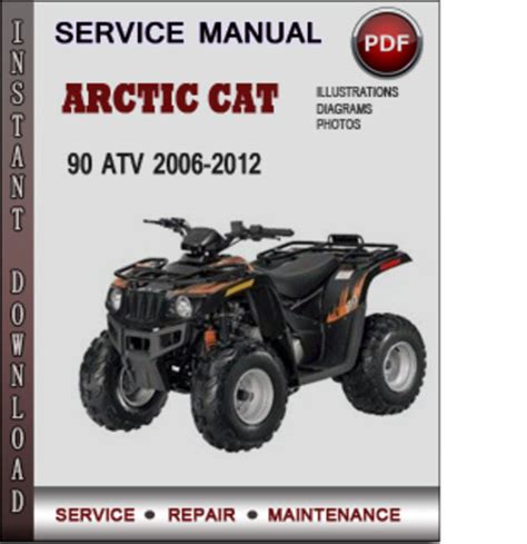 2013 Arctic Cat 90 Atv Factory Service Manual