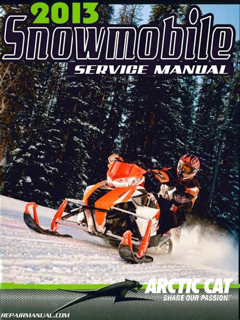 2013 Arctic Cat All Model Snowmobile Service Manual