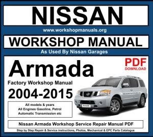 2013 Armada Service And Repair Manual Wa60