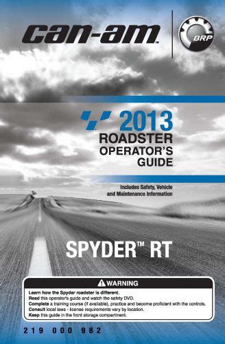 2013 Can Am Spyder Motorcycle Repair Manual