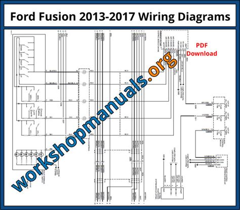 2013 Ford Fusion Wiring Diagram