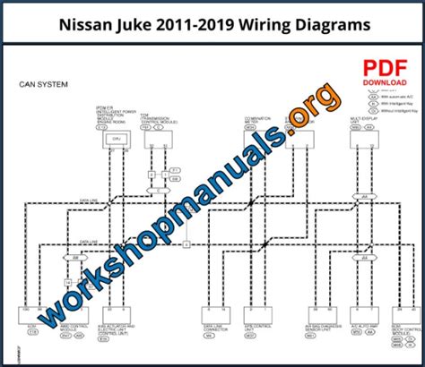 2013 Nissan JUKE Manual and Wiring Diagram