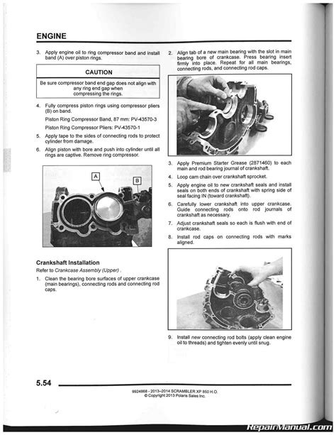 2013 Polaris Scrambler Xp 850 Ho Eps Atv Repair Manual