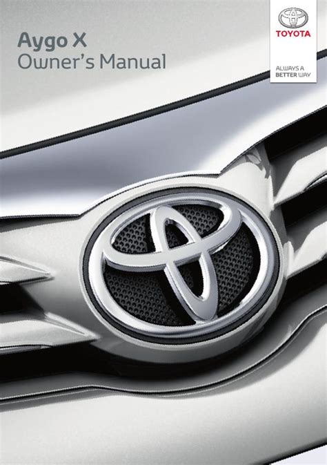 2013 Toyota Aygo Manuale Del Proprietario Italian Manual and Wiring Diagram