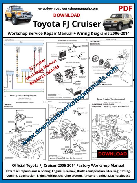 2013 Toyota FJ Cruiser Manual and Wiring Diagram