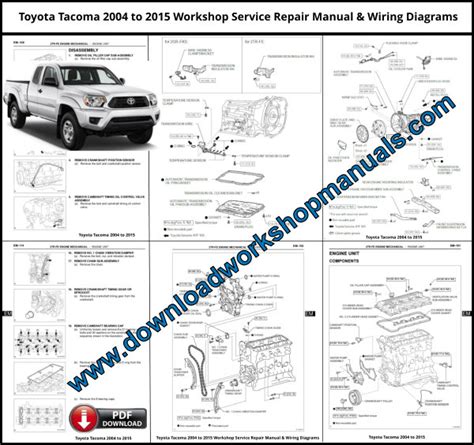 2013 Toyota Tacoma DO IT Yourself Maintenance Manual and Wiring Diagram